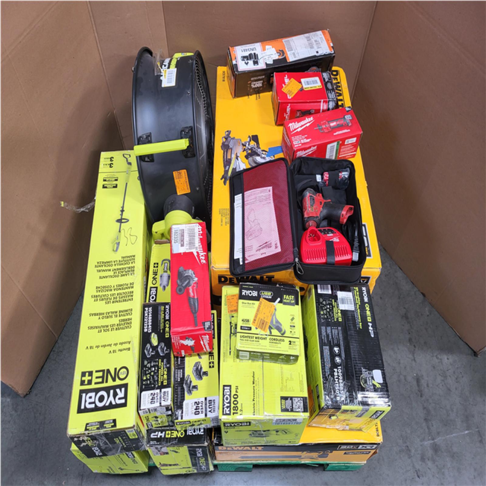 CALIFORNIA AS-IS TOOL PALLET