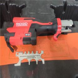 California AS-IS Ridgid RP251 Compact Press Tool Kit  Includes (2) Batteries  Charger & Hard Case