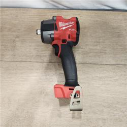 AS-IS- Milwaukee M18 18V Fuel 1/2  Mid-Torque Impact Wrench Cordless Lithium-Ion Brushless with Friction Ring (TOOL ONLY)