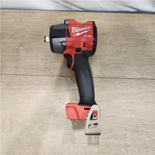 AS-IS- Milwaukee M18 18V Fuel 1/2  Mid-Torque Impact Wrench Cordless Lithium-Ion Brushless with Friction Ring (TOOL ONLY)