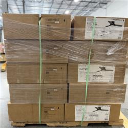 DALLAS LOCATION - Home Decorators Collection Ashby Park 44 in. White Color Changing Integrated LED Bronze Ceiling Fan with Light Kit and 3 Reversible Blades PALLET-(30 UNITS)