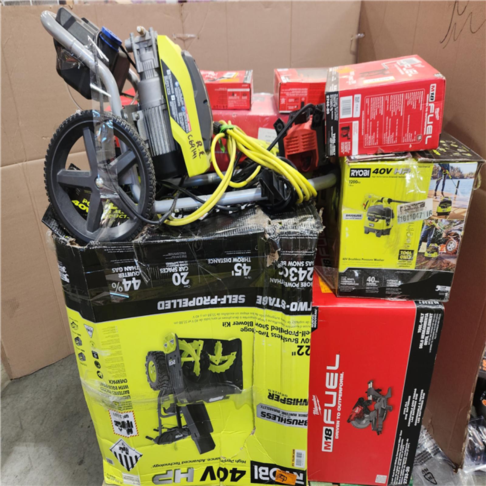 CALIFORNIA AS-IS TOOL PALLET