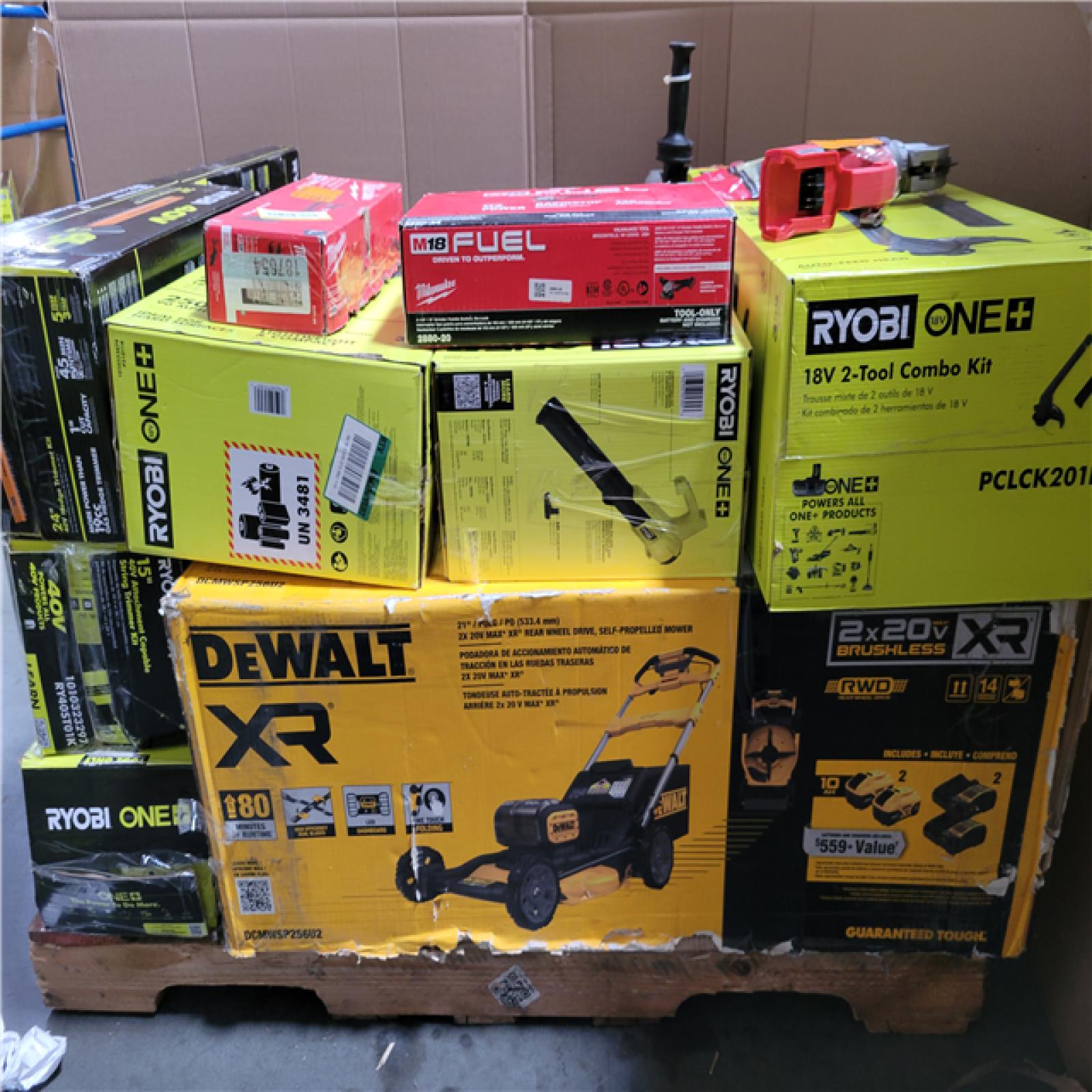 CALIFORNIA AS-IS TOOL PALLET