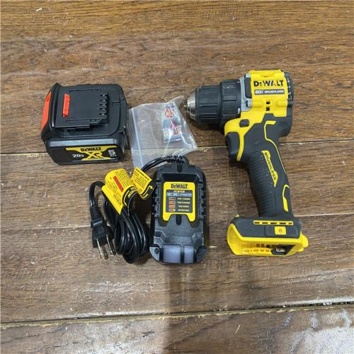 AS-IS DEWALT 20V MAX XR Brushless Cordless 1/2 Drill/Driver Kit