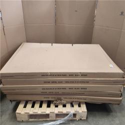 Phoenix NEW Aria Railing 36 in. x 69.43 in. Black Powder Coated Aluminum Preassembled Deck Railing Pallet (6-Boxes)