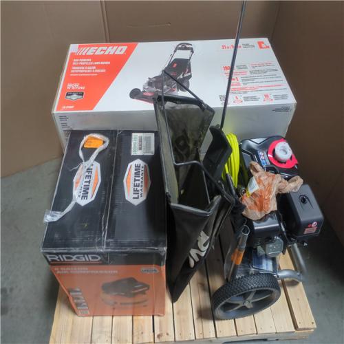 CALIFORNIA AS-IS OUTDOOR POWER EQUIPMENT