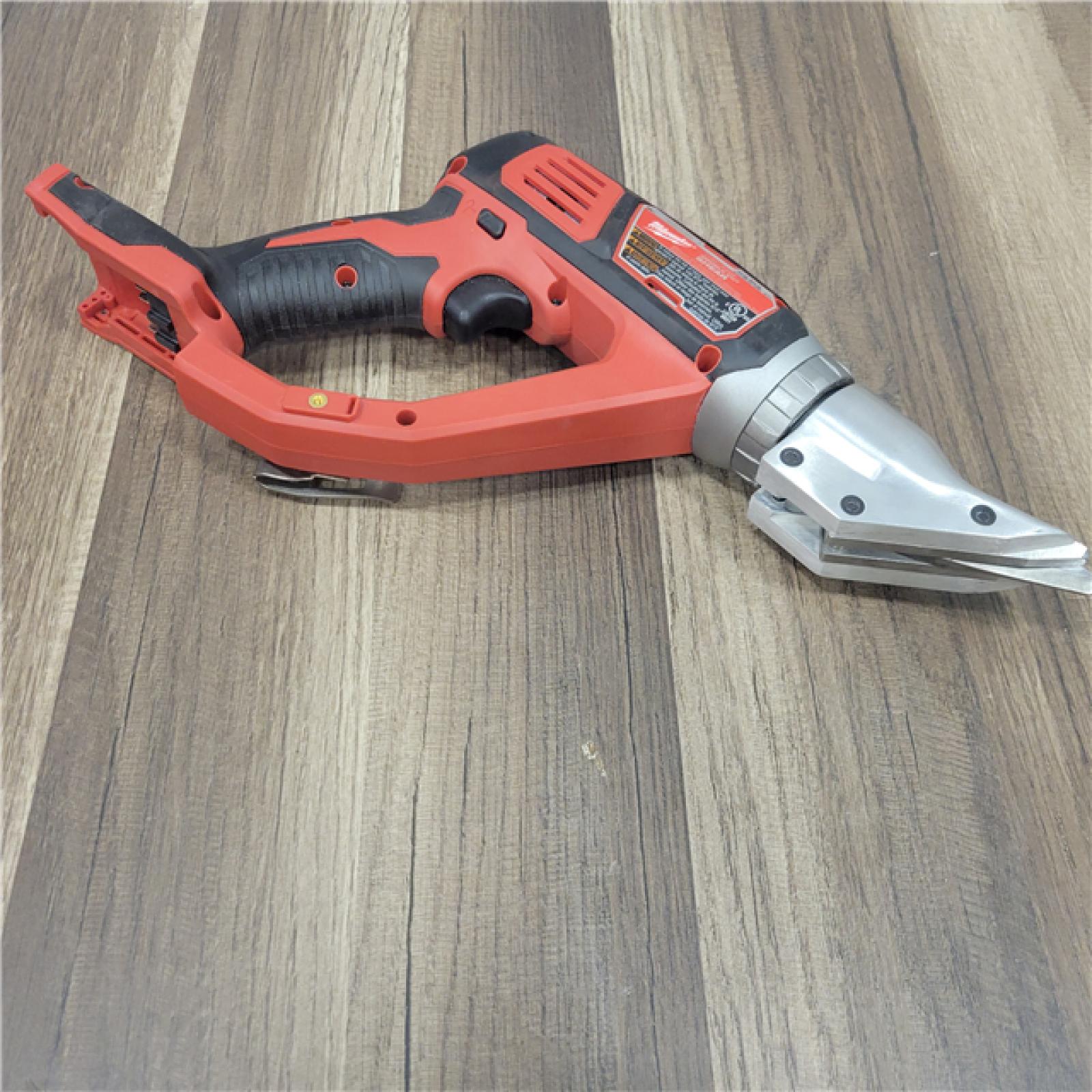 AS-IS Milwaukee M18 18-volt Lithium-ion Cordless 18-gauge Double Cut Metal Shear  Bare Tool