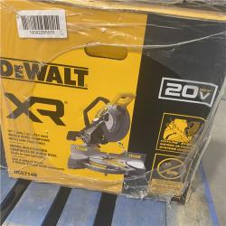 NEW -DEWALT-20-Volt MAX XR Cordless 10 in. Dual Bevel Fixed Miter Saw (Tool Only)