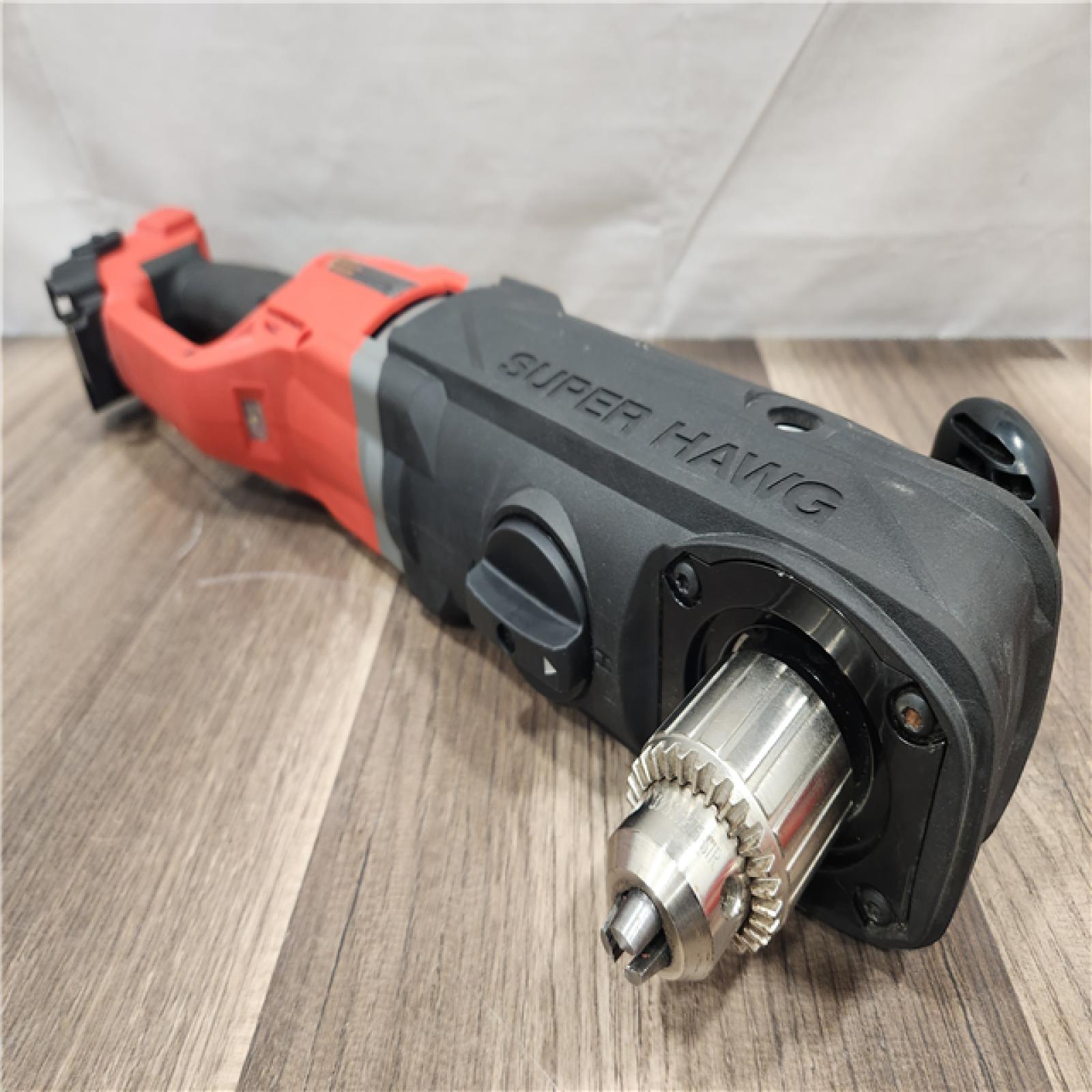 AS-IS- Milwaukee M18 18V Fuel 1/2 Right Angle Drill Super Hawg Cordless Lithium-Ion (TOOL ONLY)