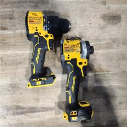 HOUSTON LOCATION - AS-IS DEWALT 2 TOOL COMBO KIT W/ (2) BATTERY & CHARGER