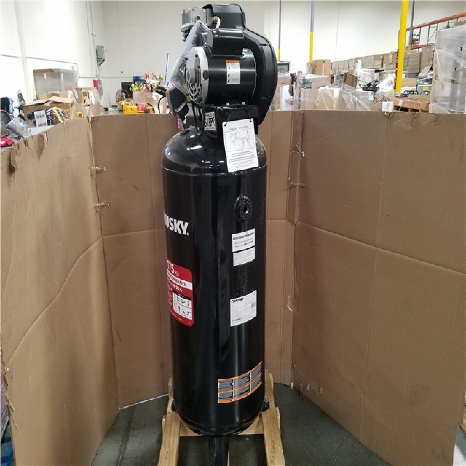 CALIFORNIA AS-IS HUSKY 175 PSI AIR COMPRESSOR