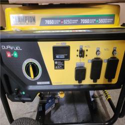 Phoenix NEW Champion Power Equipment 7850/6250-Watt Recoil Start Gasoline and Propane Powered Dual Fuel Portable Generator with CO Shield
