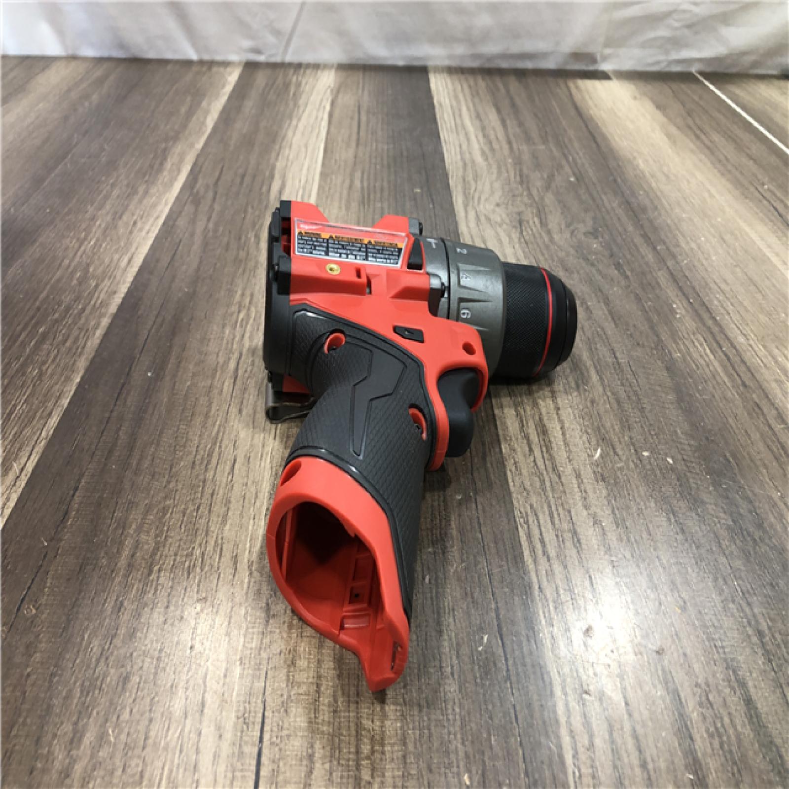 AS-IS Milwaukee FUEL 12V Lithium-Ion Brushless Cordless 1/2 in. Hammer Drill (Tool-Only)