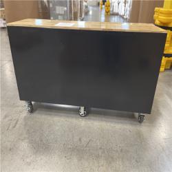 DALLAS LOCATION- HUSKY 72IN. 10 DRAWER 1-DOOR MOBILE WORKBENCH