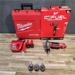 HOUSTON LOCATION - AS-IS (APPEARS LIKE NEW) Milwaukee M12 FUEL ProPEX Expander Tool Kit with 1/2 in. - 1 in.