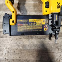 HOUSTON LOCATION - AS-IS DEWALT 20V MAX XR Lithium-Ion Electric Cordless 18-Gauge Brad Nailer (Tool Only)