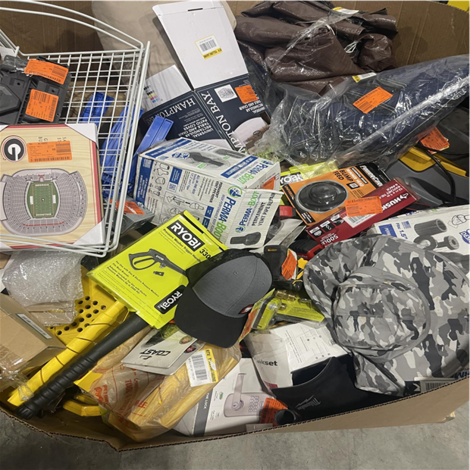 Atlanta Location As-Is Tools & More Partial Truckload (12 pallets) 3037-A
