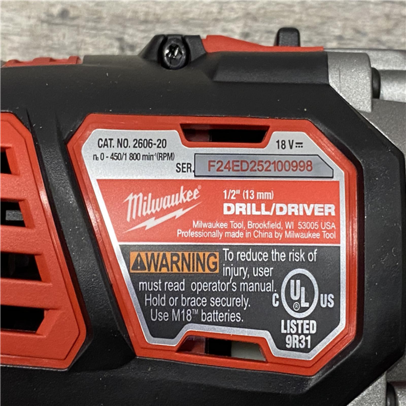 AS-IS Milwaukee 18V Lithium-Ion Cordless Combo Kit