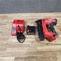 HOUSTON LOCATION - AS - IS Milwaukee FUEL GEN II 18-Volt 18-Gauge Lithium-Ion Brushless Cordless Brad Nailer Kit