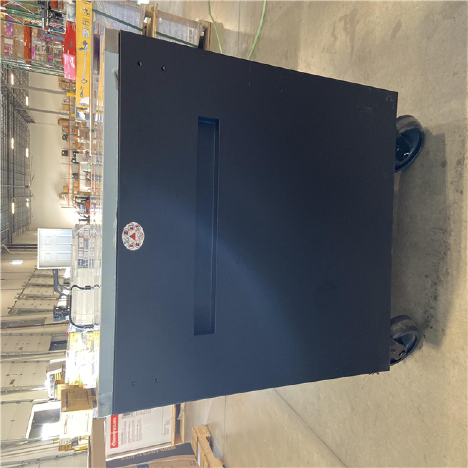 DALLAS LOCATION - Husky 84 in. W x 24 in. D 18-Drawer Heavy-Duty Mobile Workbench with Stainless Steel Top in Matte Black