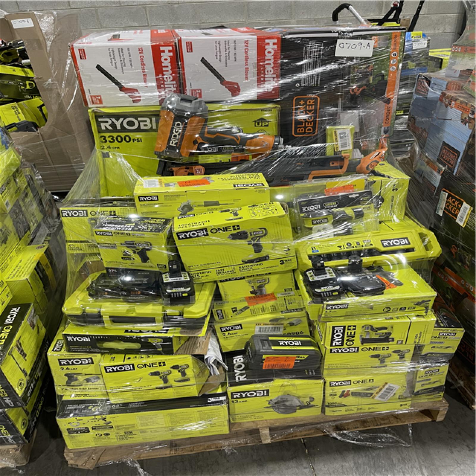 Pittston Location As-Is Power Tools Partial Truckload (14 Pallets) 0790-A