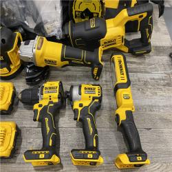 AS-IS DEWALT 20V Lithium-Ion Cordless 8-Tool Combo Kit