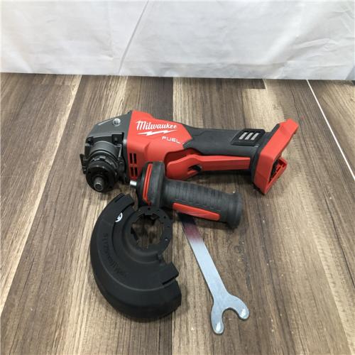 AS-IS Milwaukee FUEL 18V Lithium-Ion Brushless Cordless 4-1/2 in./5 in. Grinder with Variable Speed & Paddle Switch (Tool-Only)