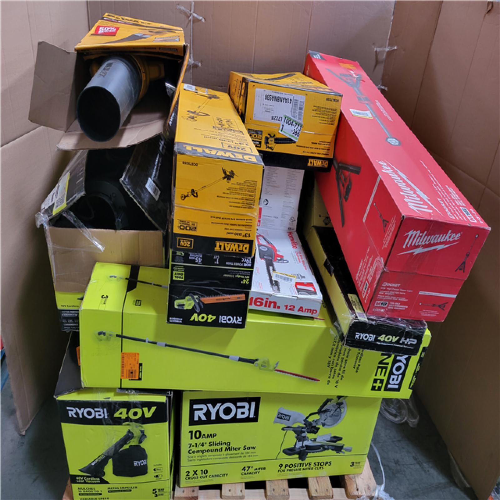 CALIFORNIA AS-IS TOOL PALLET