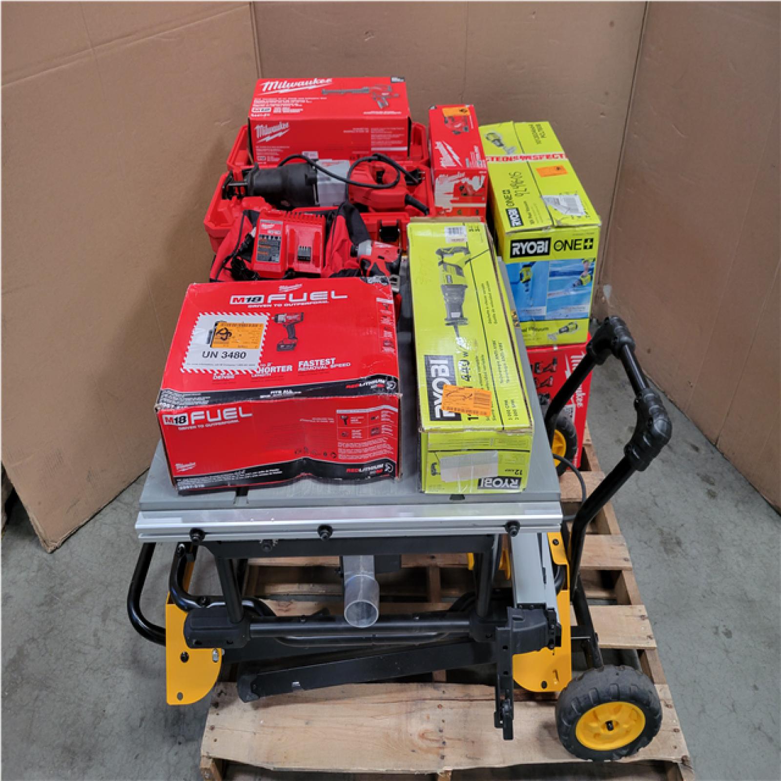 CALIFORNIA AS-IS TOOL PALLET