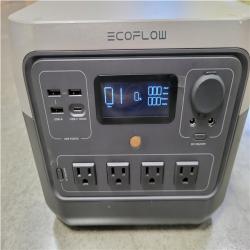 CALIFORNIA AS-IS ECOFLOW 1600-WATT BATTERY GENERATOR