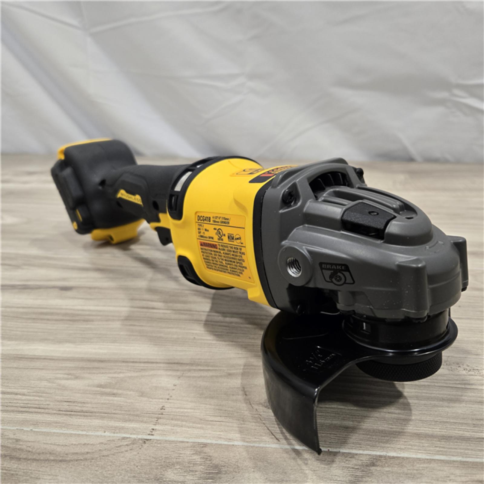 LIKE NEW! - DEWALT 60V MAX Cordless Small Angle Grinder with Kickback Brake (Tool Only)