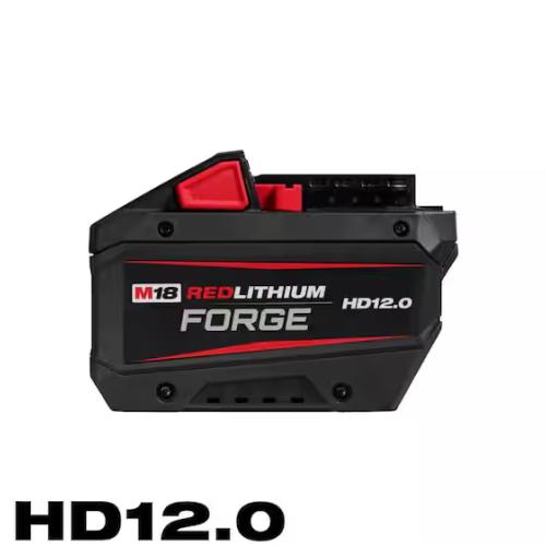NEW! - Milwaukee M18 18V Lithium-Ion REDLITHIUM FORGE HD 12.0 Ah Battery Pack