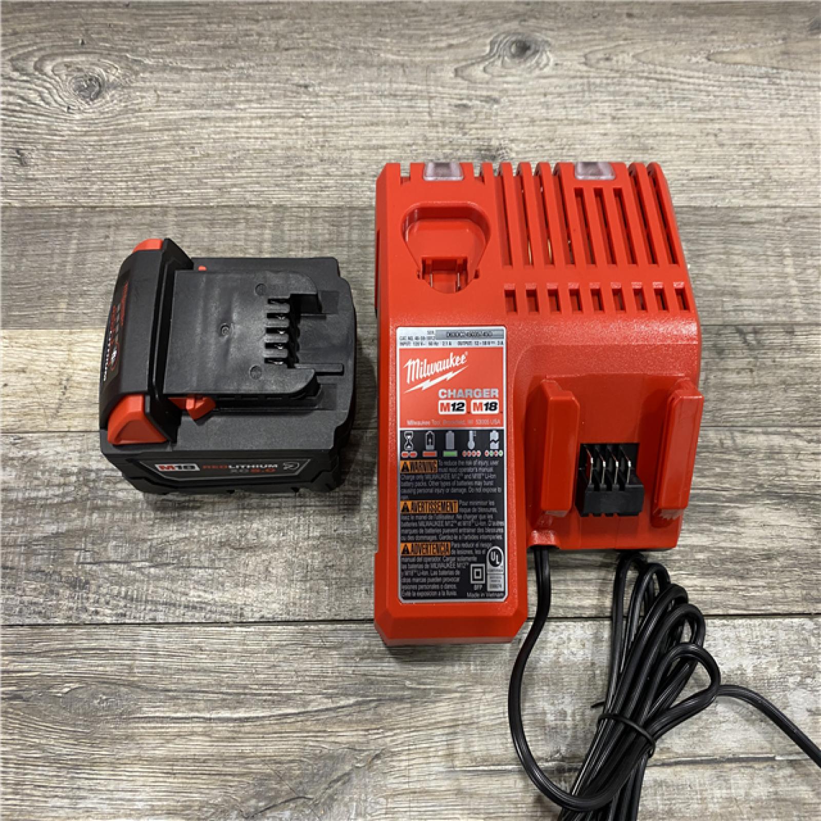 AS-IS Milwaukee 18-Volt Lithium-Ion XC Starter Kit
