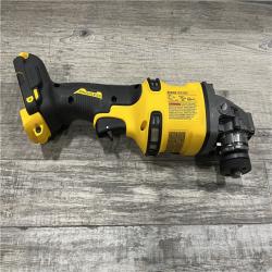 AS-IS DEWALT FLEXVOLT 60V MAX Cordless Brushless 4.5 in. to 6 in. Small Angle Grinder with Kickback Brake (Tool Only)