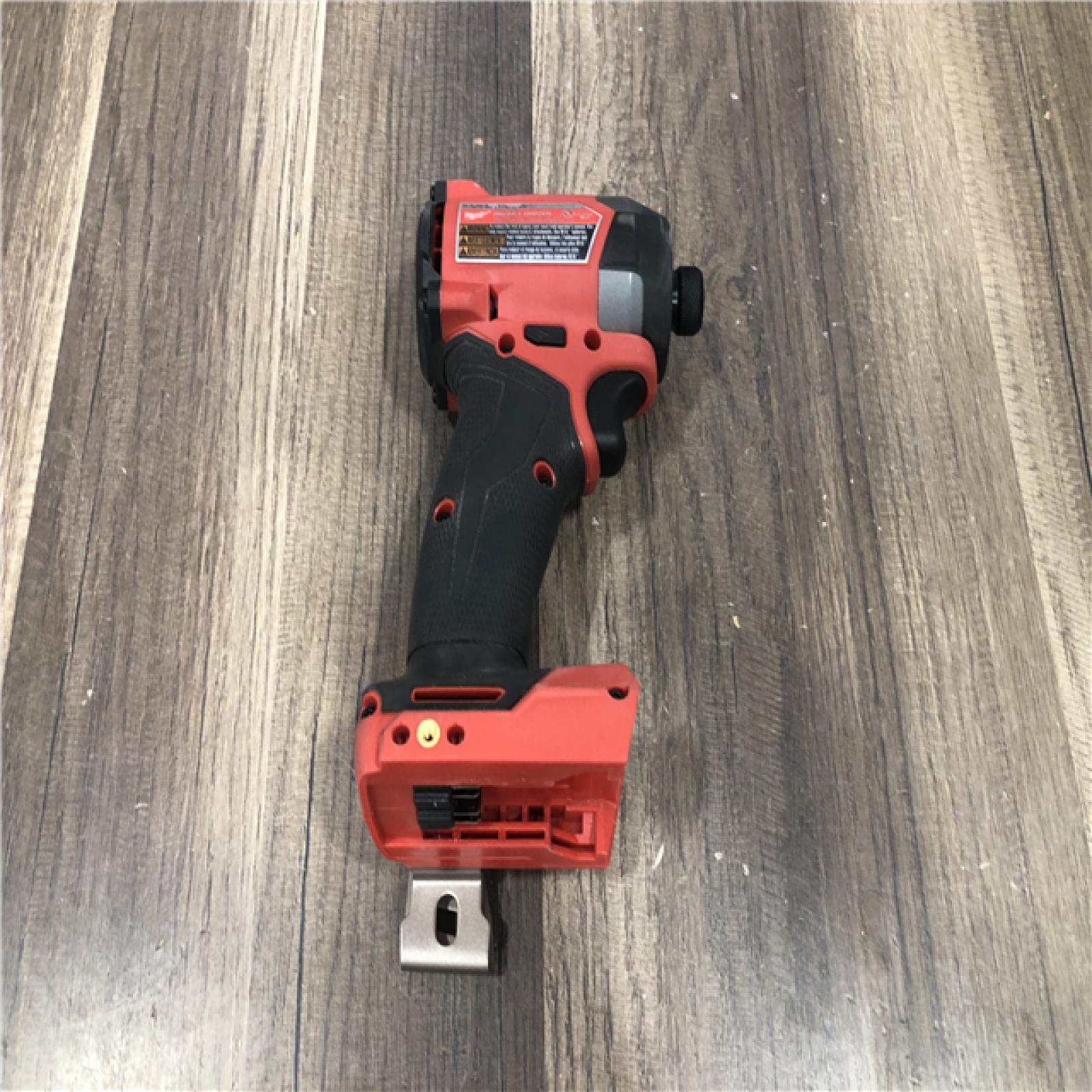 AS-IS Milwaukee FUEL 12V Lithium-Ion Brushless Cordless 1/4 in. Hex Impact Driver (Tool-Only)