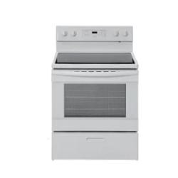 DALLAS LOCATION- Seasons® 5.2 Cu. Ft. Freestanding Electric Range, Glass Top, White