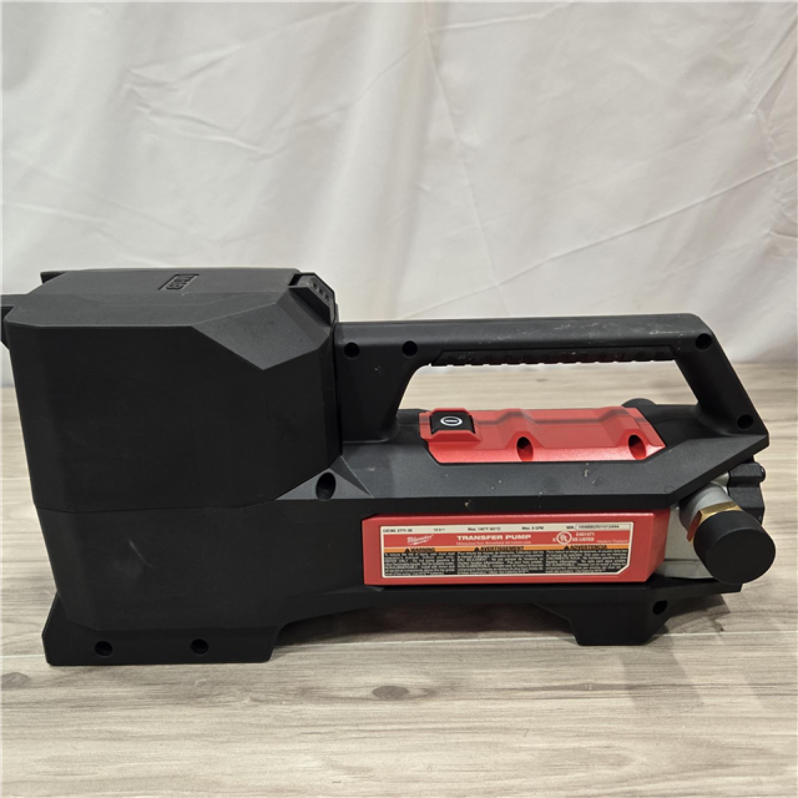AS-IS Milwaukee 18V 1/4 HP Cordless Transfer Pump (Tool Only)