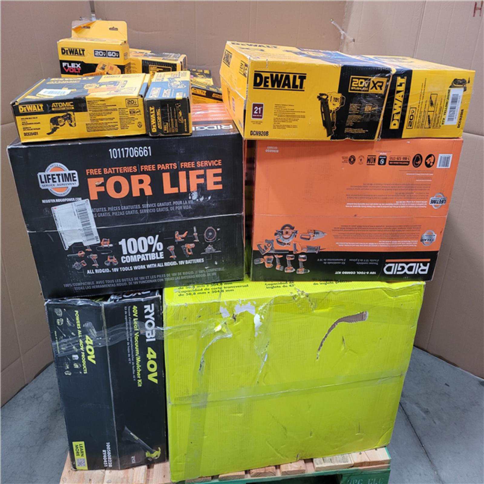 CALIFORNIA AS-IS TOOL PALLET