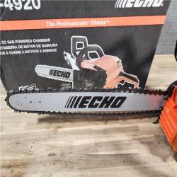 HOUSTON LOCATION - AS-IS ECHO 20 in. 50.1 Cc 2-Stroke Gas Rear Handle Chainsaw
