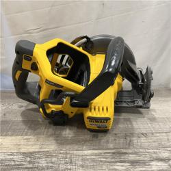 AS-IS DEWALT FLEXVOLT 60V MAX Cordless Brushless 7-1/4 in. Wormdrive Style Circular Saw (Tool Only)