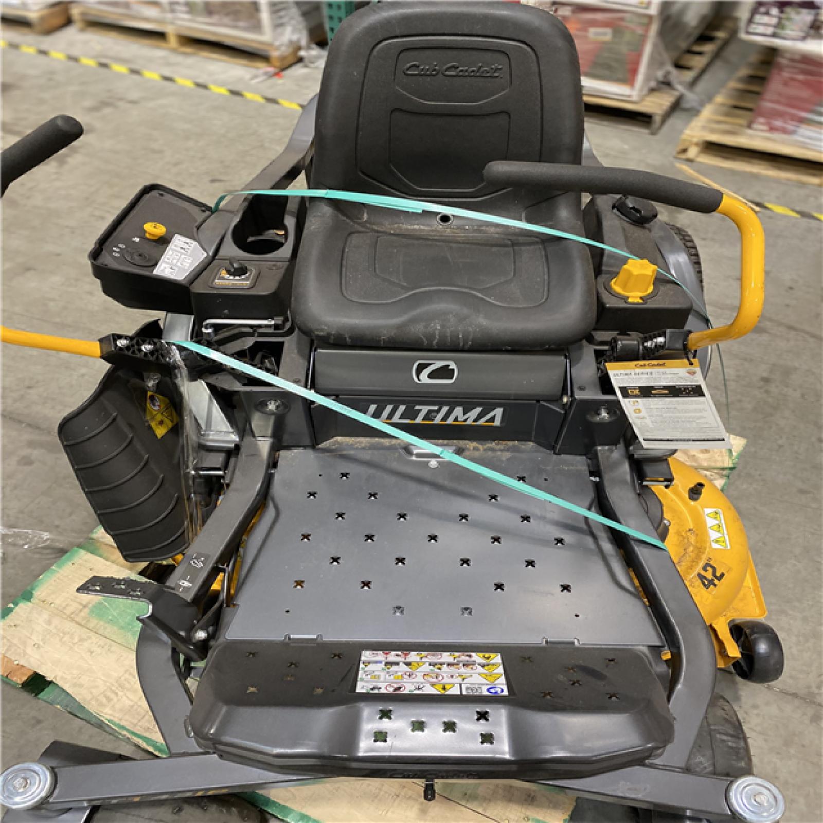 Dallas Location - As-Is Cub Cadet Ultima ZT1 42 in. 547 cc Gas Riding Lawn Mower