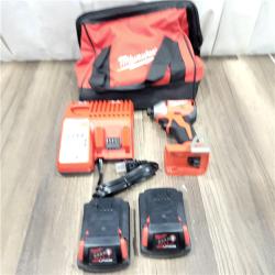 AS IS Milwaukee M18 Compact Brushless 1/4  Hex Impact Driver Kit