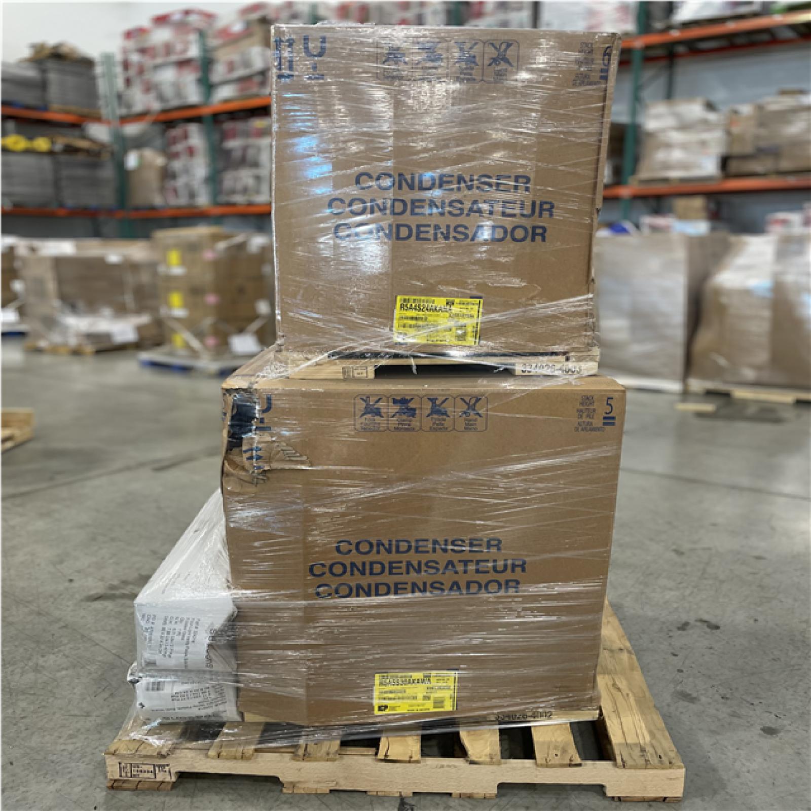 DALLAS LOCATION -AS-IS  MIXED CONDENSER PALLET