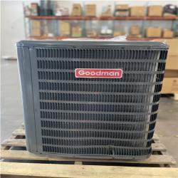 DALLAS LOCATION- AS-IS GOODMAN 2 Ton 14.5 SEER Central Heat Pump Condenser - R-32