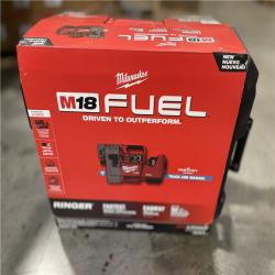 DALLAS LOCATION- Milwaukee M18 FUEL RINGER Roll Groover For 1-1/4 in - 4 In. Sch 10/40  6 Inch Sch 10 Kit