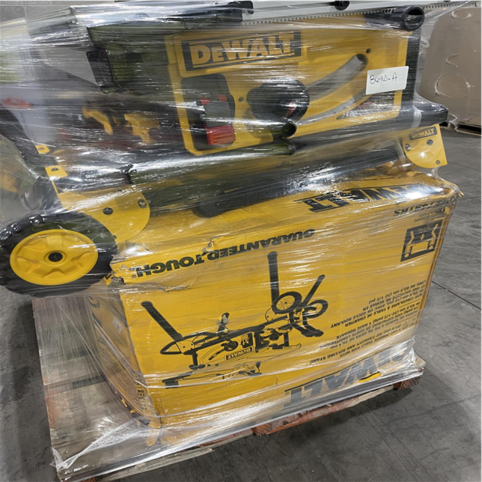 Pittston Location As-Is Power Tools Partial Truckload (14 Pallets) 8672-A