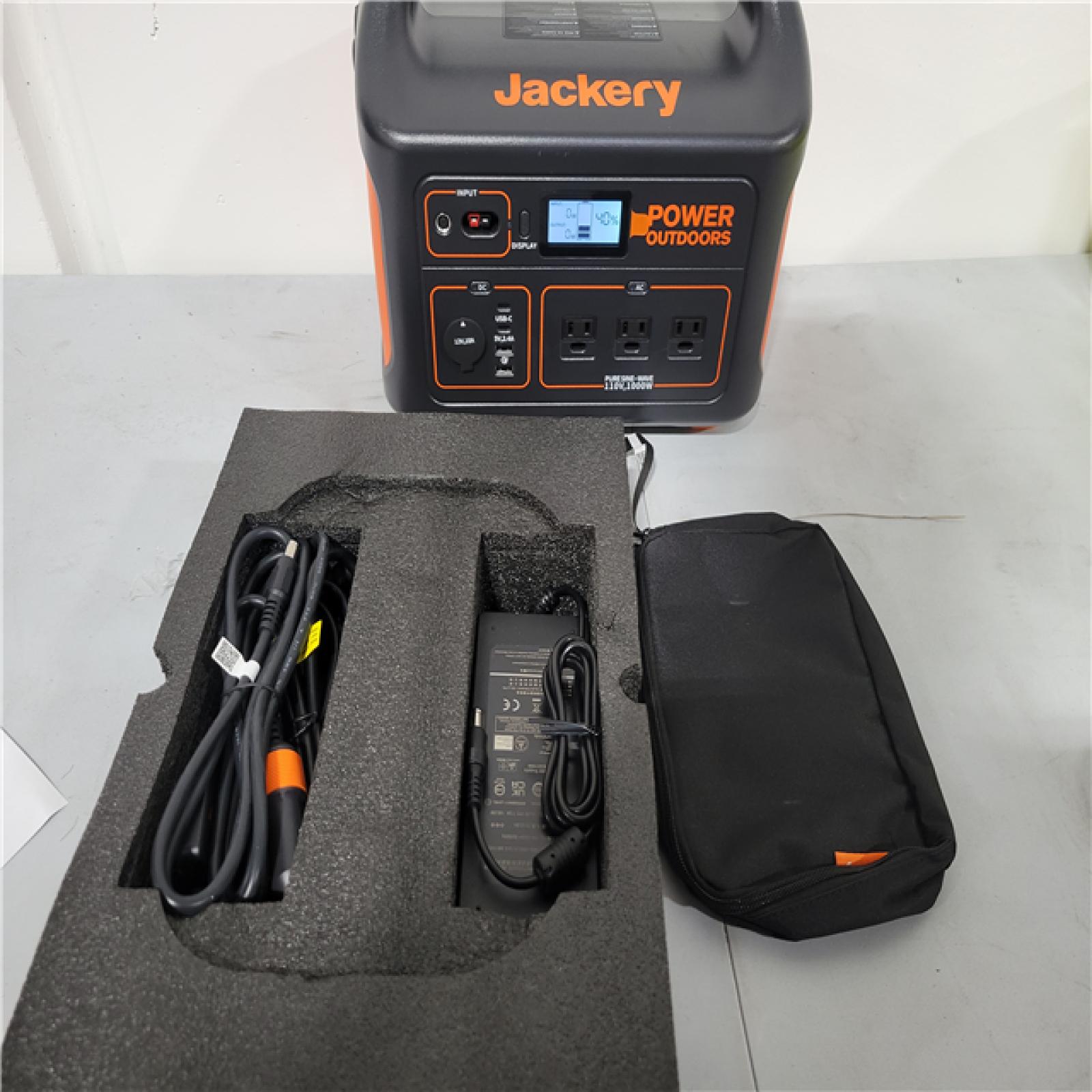 CALIFORNIA NEW JACKERY SOLAR GENERATOR