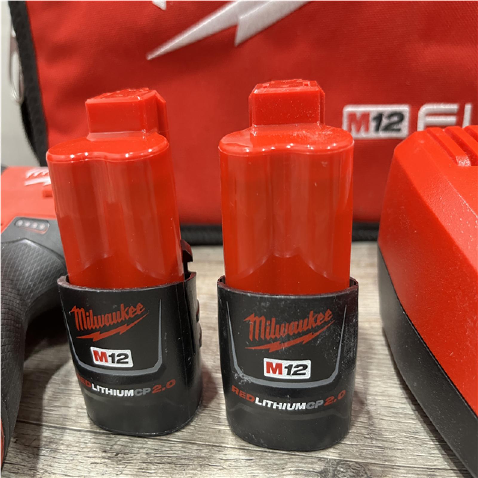 AS-IS Milwaukee FUEL SURGE 12V Lithium-Ion Brushless Cordless 1/4 in. Hex Impact Driver Compact Kit