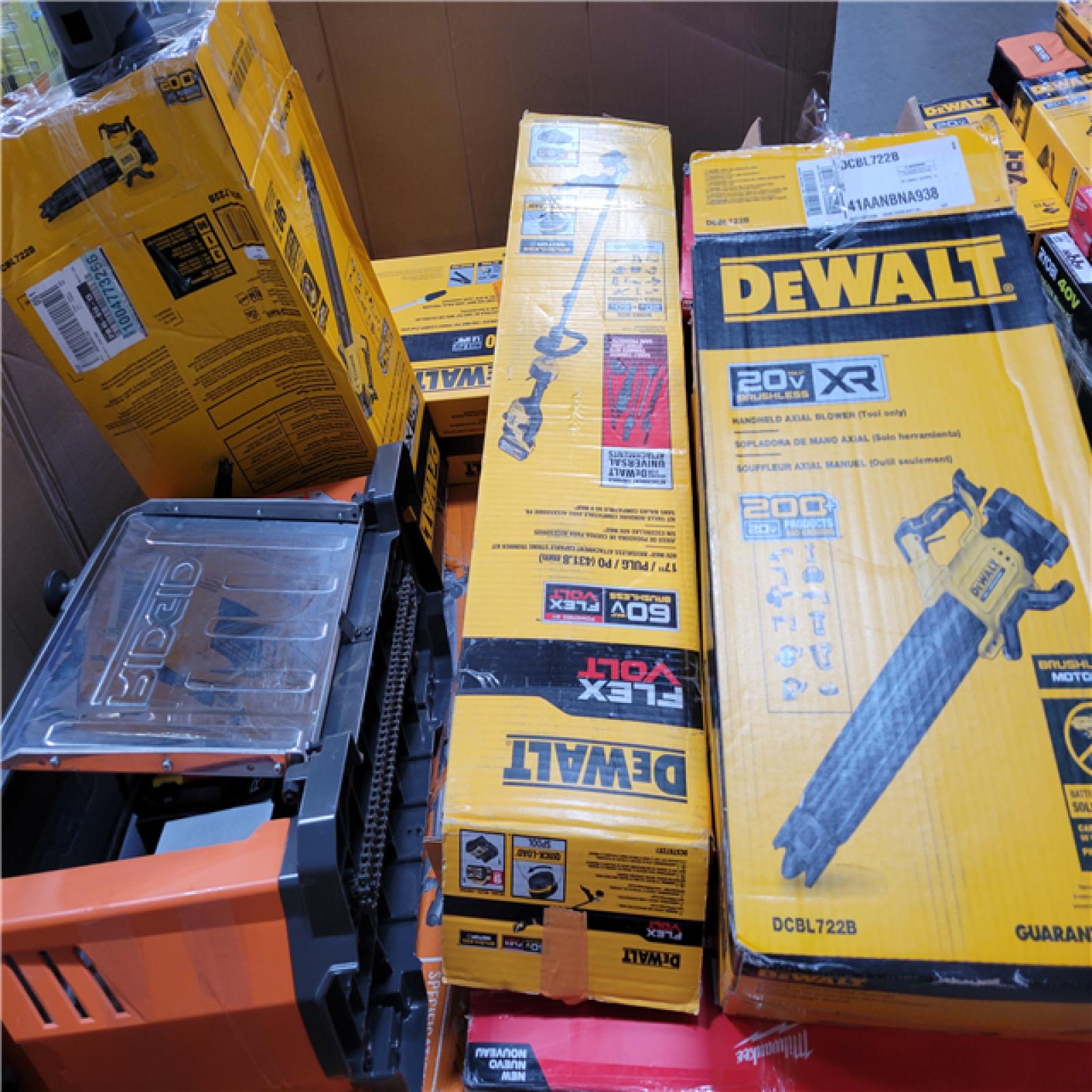 CALIFORNIA AS-IS TOOL PALLET