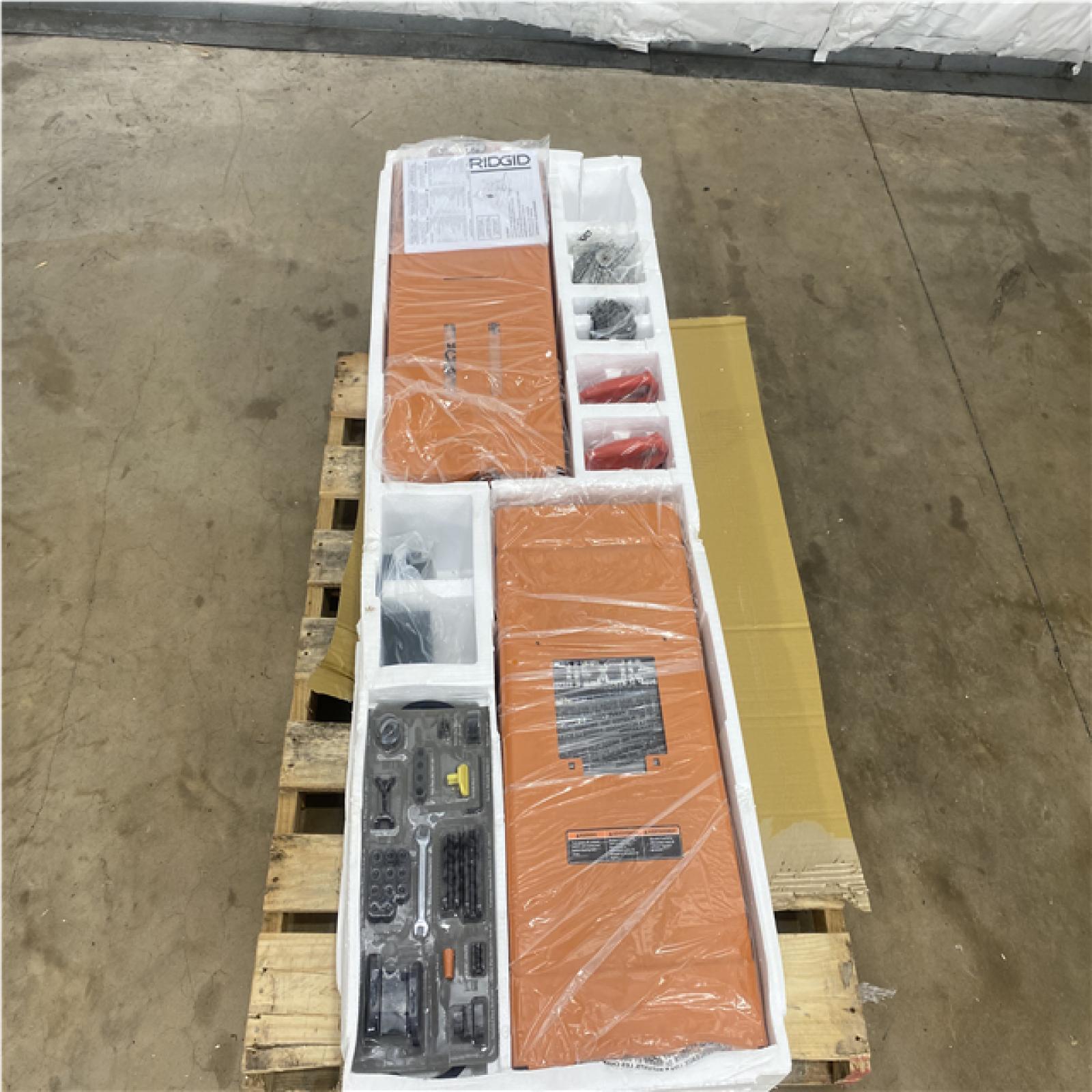 Houston Location - AS-IS Tool Pallet RIDGID 6-1/8 IN JOINTER/PLANER